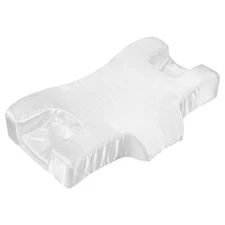 VOCOSTE Memory Foam Pillow for Neck and Shoulder Pain Ease Sleeping Pillow Satin