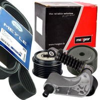 Meyle 6PK1637 Keilrippenriemen-Satz + Freilauf FüR Megane I 1.9