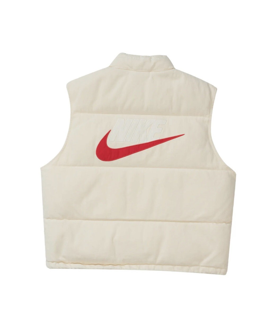 NIKE Reversible Nylon Sherpa Vest Nike X Supreme Reversible Nylon