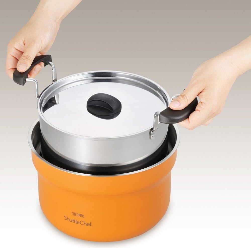THERMOS vacuum heat insulation cooker Shuttle Chef KBF-3000 APR