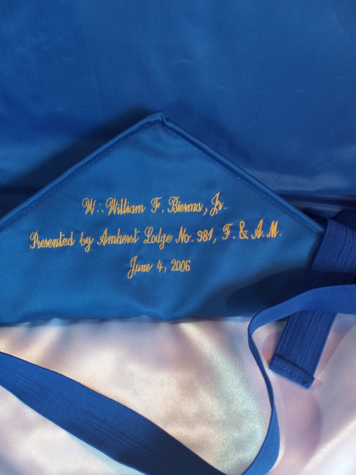 Masonic Past Master Apron Presentation Freemason eBay