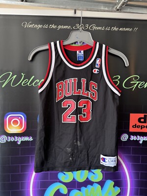 Vintage CHAMPION Michael Jordan #23 Chicago Bulls KIDS NBA