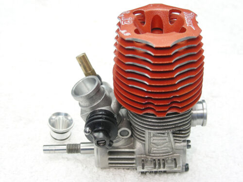 MAX POWER NovaMAX MF5 MX12 5-Port Modified Tuned Nitro Engine HPI Mugen Serpent - Picture 6 of 23