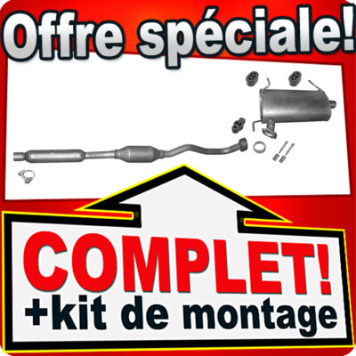 Silencieux échappement MITSUBISHI OUTLANDER II 2.4 170CH - Neuf Avec Kit De Montage