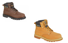 Grafters M538 Safety Toe Cap & Cambrella Lining Padded Ankle Workwear Boots