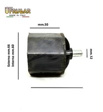 CALOTTA D.60 PER TUBO LISCIO OTTAGONALE PER AVVOLGIBILE TAPPARELLA SERRANDA