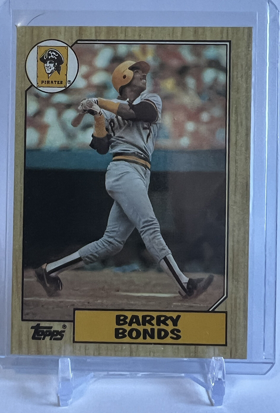 BARRY BONDS 1987 TOPPS ROOKIE  #320  PIRATES  RC