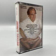 James Taylor That’s Why I’m Here Cassette Tape CBS Records 1985 VG+