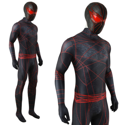 Madame Web Ezekiel Sims Jumpsuit Spiderman Cosplay Costume Stage Suit Halloween