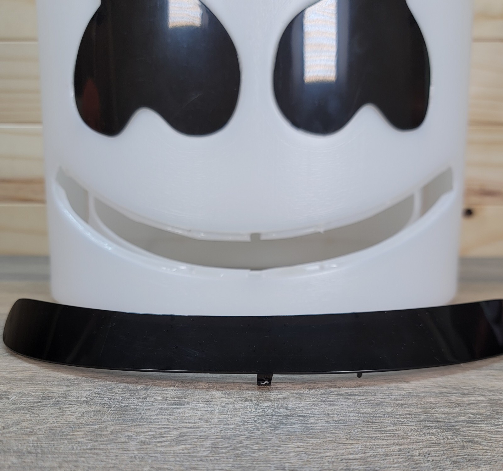 Marshmello Light Up LED Adjustable Helmet Spirit Halloween Tested/Works