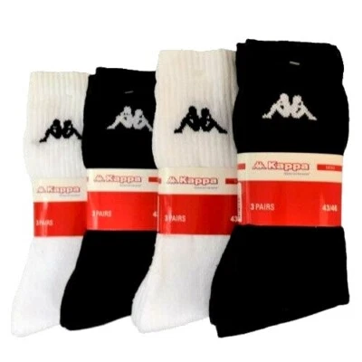 Kappa® Socken Sportsocken Tennissocken Arbeitssocken Freizeitsocken 6-30 Paar