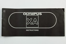 191505 Olympus XA Genuine Original User Instruction Manual Booklet