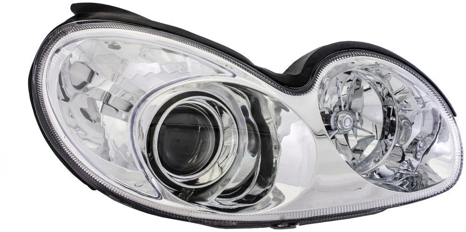 Conjunto de faros derechos para Hyundai Sonata 2003 2004 Dorman 1590573 2002-2005 Foto 2 de 4