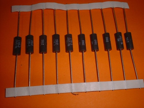 HUABAN 200 stuks 0,25 watt 1/4 W 620 K ohm 1% metaalfilmweerstand