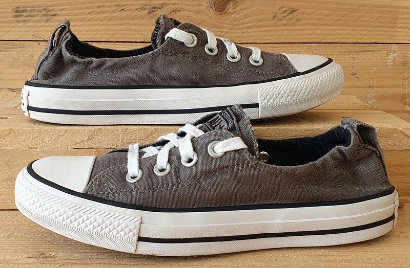 Converse Chuck Taylor Scarpe da ginnastica in tela bassa UK5 US7 EU37.5 543202F grigio antracite