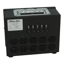 NEW 100A Stage Pin Cinebox Type Electrical Power Distribution Box / Panel