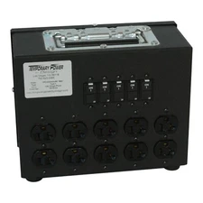 NEW 100A Stage Pin Cinebox Type Electrical Power Distribution Box / Panel