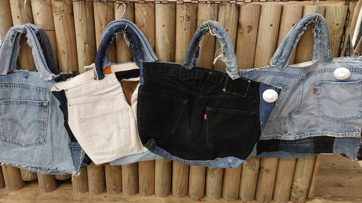 DIY Denim Bag ~ Ombre Hobo Refashion - Prodigal Pieces