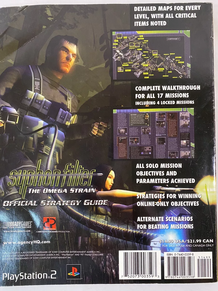 Syphon Filter: The Omega Strain - ps2 - Walkthrough and Guide