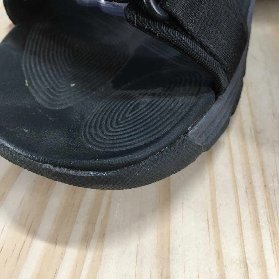 Sandalias Ozark Trail Para Hombres 10 Aire Libre Senderismo Tirantes Negras Punta Abierta Hebilla Informales Foto 4 de 4