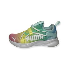 puma rainbow rift slip on