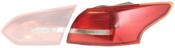 Right HELLA 2SD 354 828-041 Combination Rearlight for FORD