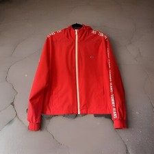 Tommy Hilfiger Women  s XL Pink Logo Wind, Rain, Jacket Coat Rn 54163 CA 57151