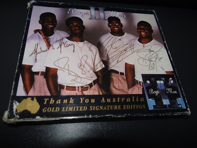 Boyz Ⅱ Men サイン入りCD Boyz II Men – II – CD (Album, Club Edition), 1994 [r6815372