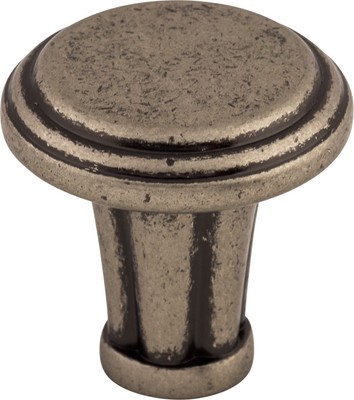 Top Knobs TK196PTA Luxor Knob Large 1 1/4'' Pewter Antique