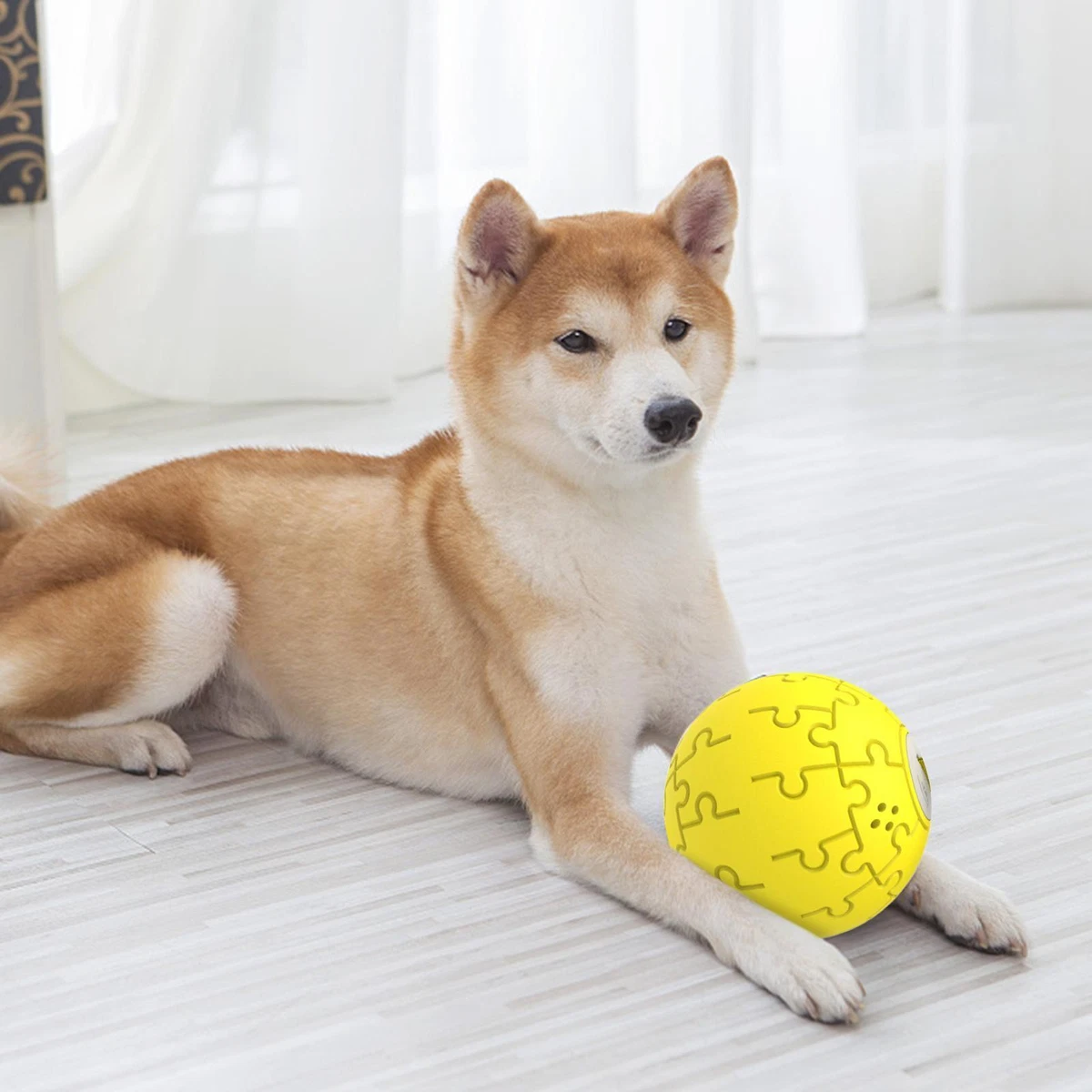 dog toy ball treat dispenser