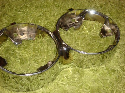1962  98 or 88 Oldsmobile chrome headlight benzel  rechrome nice 