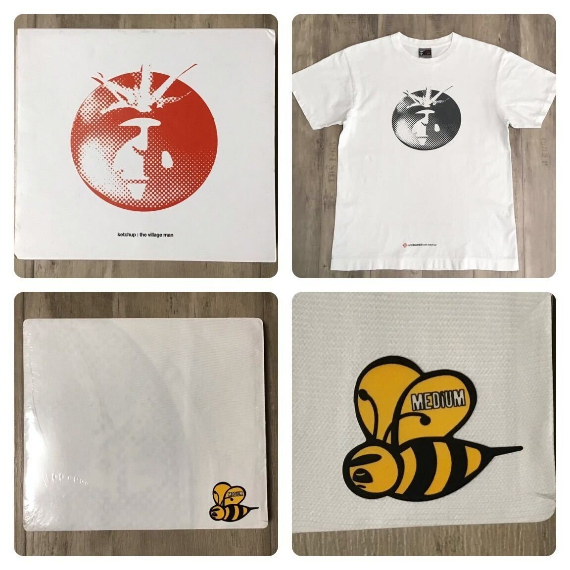 2003 APE Sounds ketchup compression T-shirt BAPE NIGO A Bathing