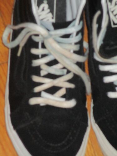 Vans Off The Wall Black High Top Skate Shoes 721454 Men's 7 Women's 8.5 Sneaker - Picture 2 of 8
