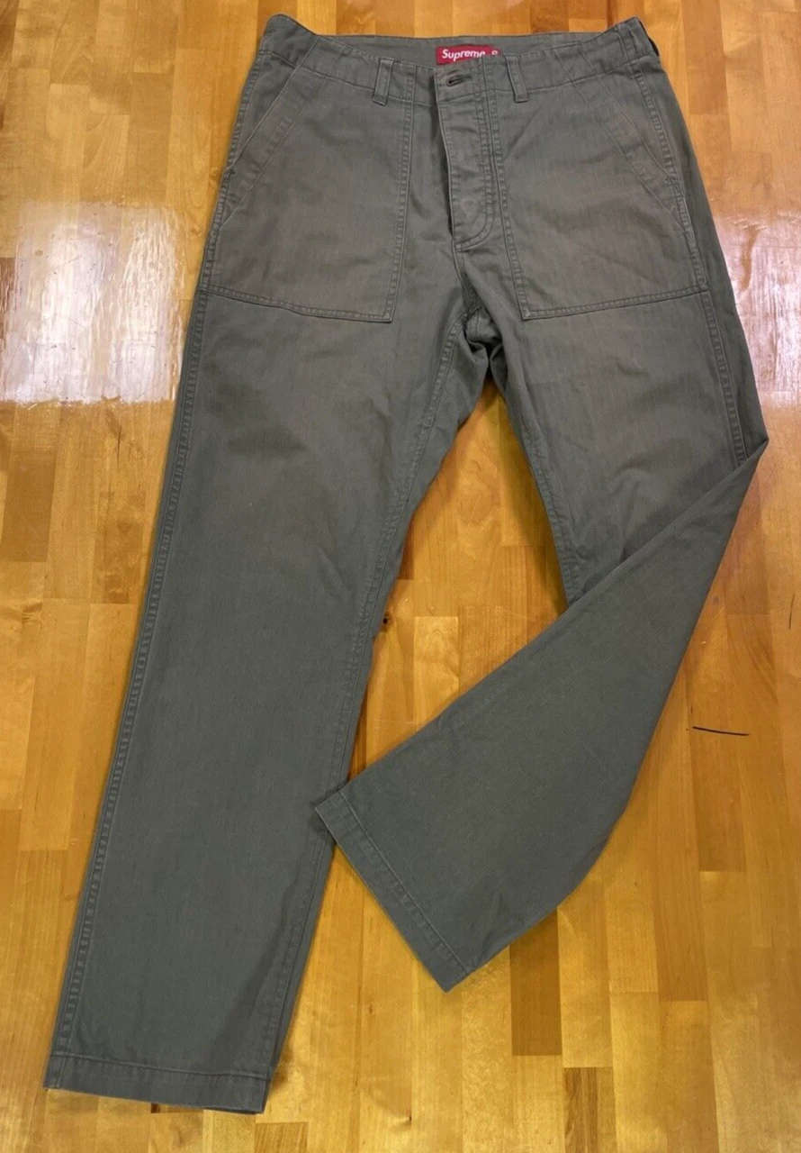 Pantalon de travail Supreme kaki femme taille 30 entrejambe 28 1/2