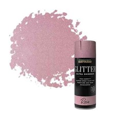 Rust-Oleum Ultra Shimmer Rose Glitter Spray Paint 400ml