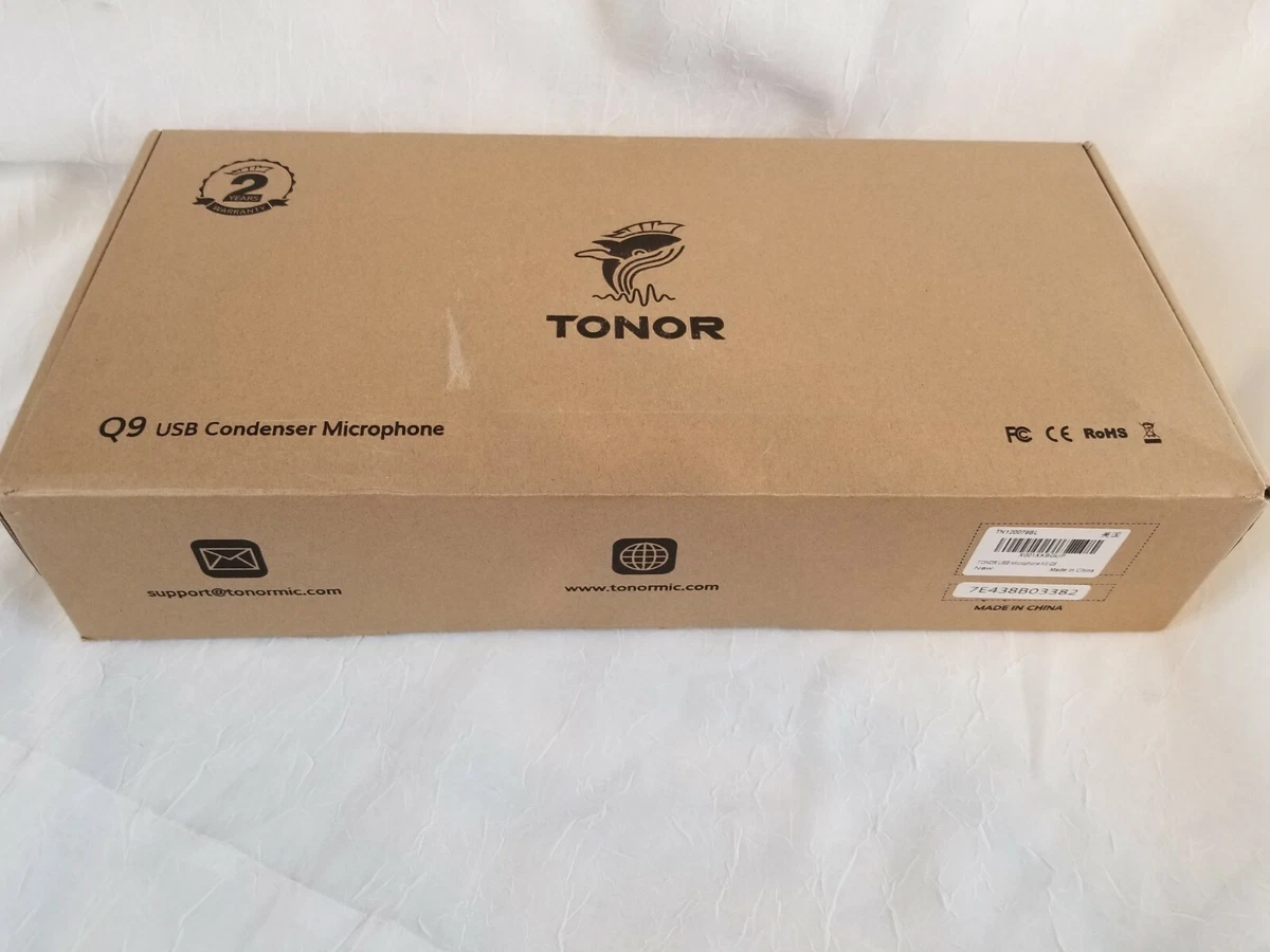 TONOR USB Microphone Kit Q9 Condenser Computer Cardioid Mic for