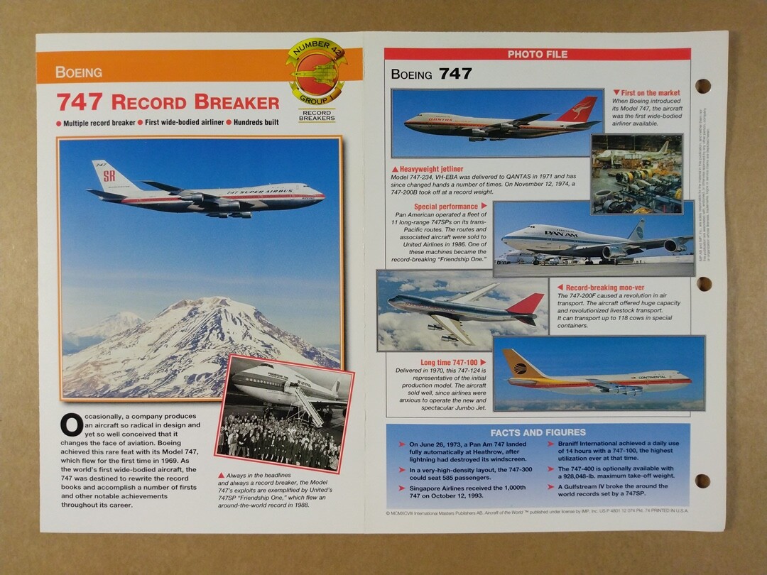 航空機・ヘリコプター Desk Top Aircraft Promotional Models UnitedStatesAirForceOneBoeing7