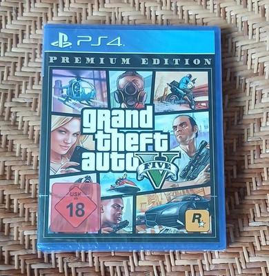 Rockstar Games Grand Theft Auto V Premium Edition PS4 PAL USK 18 Action