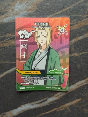 Naruto Mythos TCG - Tsunade Promo - 104/130 V - ENG - Near Mint