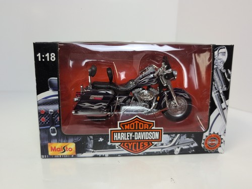 Maisto Harley Davidson 1:18 Die-Cast Replica Series 13 2002 FLHRSEI CVO CUSTOM - Picture 2 of 11