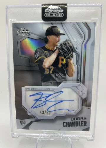 2026 Topps Chrome Black Bubba Chandler Ivory Autographs (RAW)