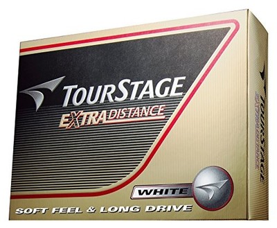 BRIDGESTONE Golfbälle TOURSTAGE Extra Distanz 1 Dutzend aus Japan Neu