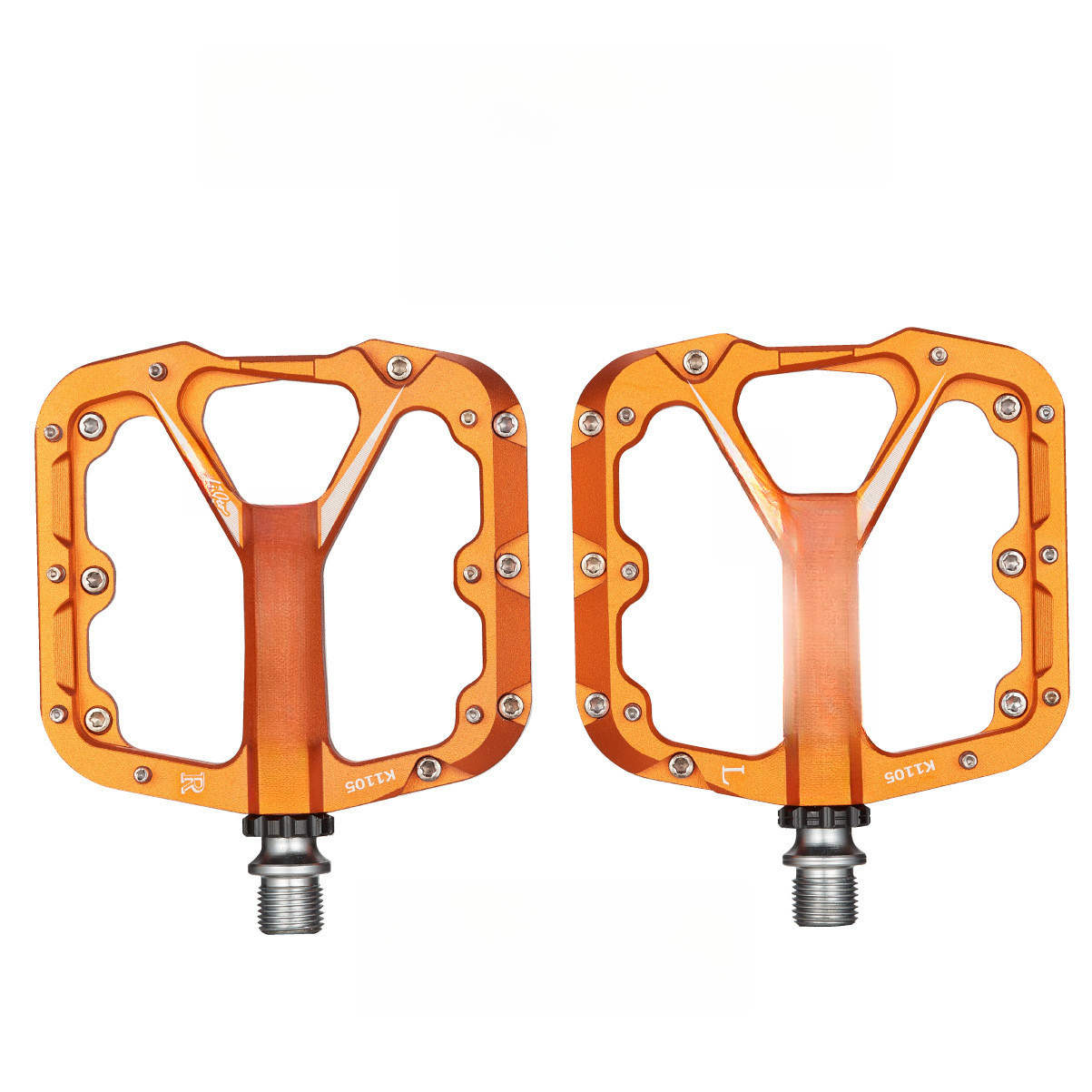 Pedali per mountain bike in alluminio con cuscinetti