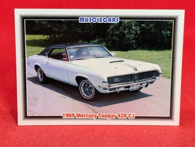 1992 Collect-A-Card Premier Edition MUSCLE CARS - COMPLETE YOUR SET - YOU PICK