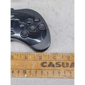 Sega Saturn Control Pad Wired Controller Black MK-80116 OEM Authentic Mens Video