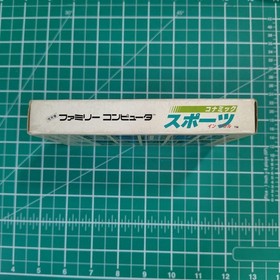 Konami Konamic Sports in Seoul Famicom with Rare Flyer