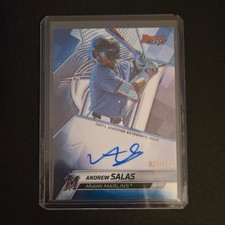 2025 Bowmans Best - Andrew Salas Best of 2025 Autographs Blue /150