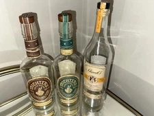 3 Michter’s Shenk’s Whiskey Bourbon Toasted Rye Limited Release Unrinsed Bottles