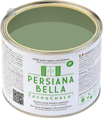 Jalousienlack Holz Aluminium PVC Chalk Paint Emaille Außen Innen 500ml