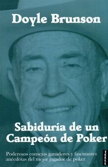 Sabiduría de un campeón de poker von Brunson, Doyle | Buch | Zustand sehr gut